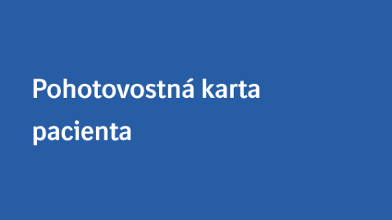 Pohotovostna karta pacienta