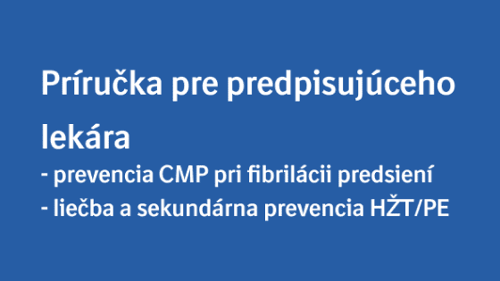 Prirucka predpisujuceho lekara CMP pri AF a sekundarna prevencia HZT_PE